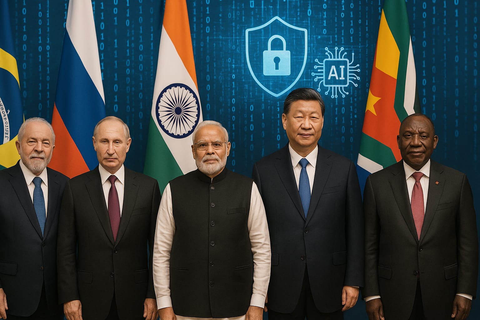 Leaders in BRICS summit 2025